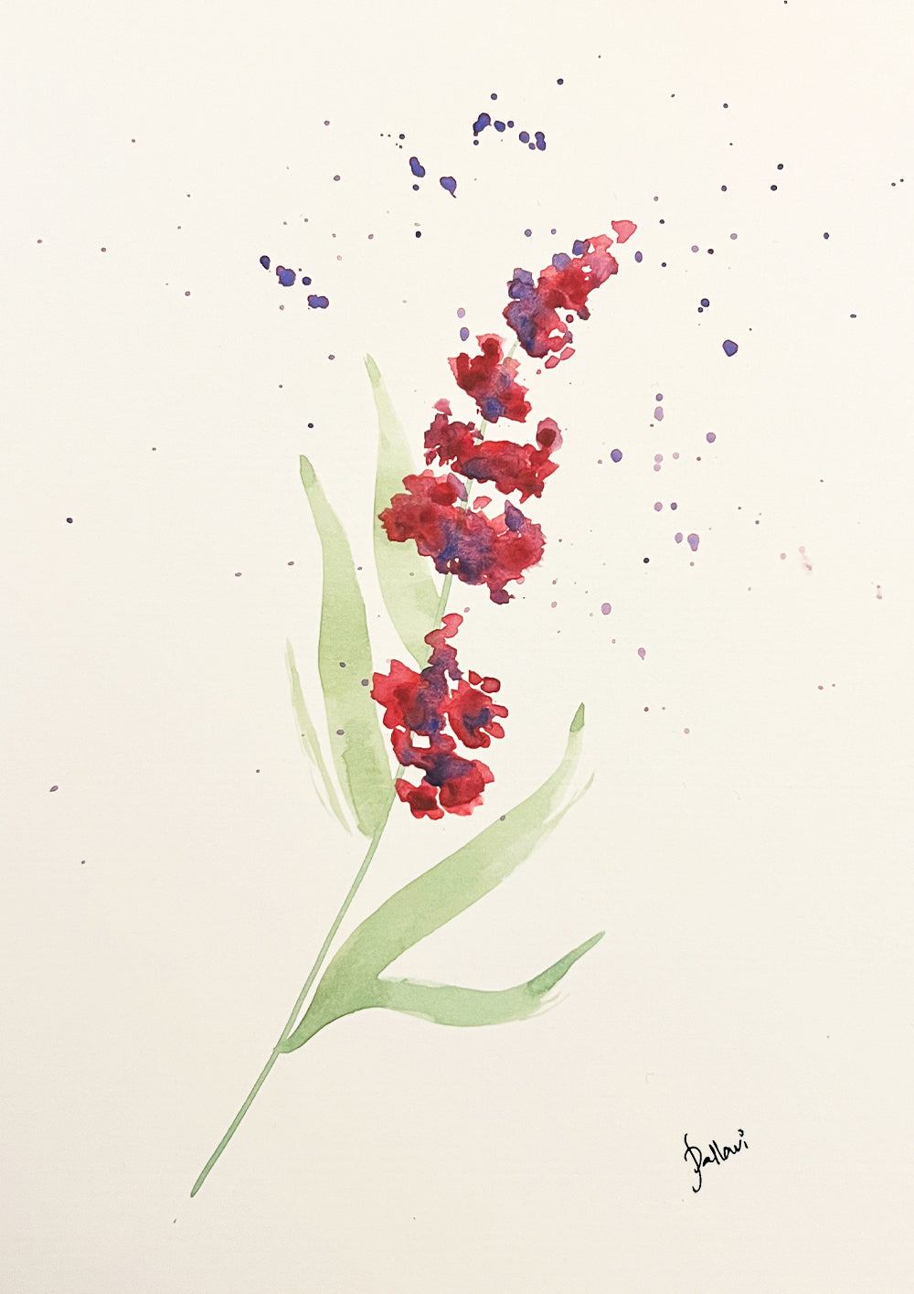 Minimalist Floral Abstract